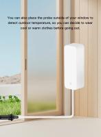 Sensor De Temperatura Y Humedad WiFi Tuya Con Probing Externo Para Hogar Inteligente Monitorización Por APP Para Plantas Acuario Vinatería - details 5