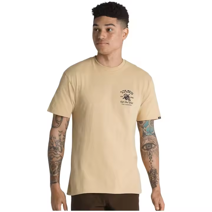 Camiseta de Manga Corta Vans T-Shirt Middle Of Nowhere Taos Taupe para hombre en color beige - 1
