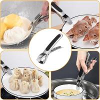 2 piezas de pinzas Maple inoxydable para freidora de Aire Caliente with Mango De Goma, Varilla de Horno para elevar - details 3