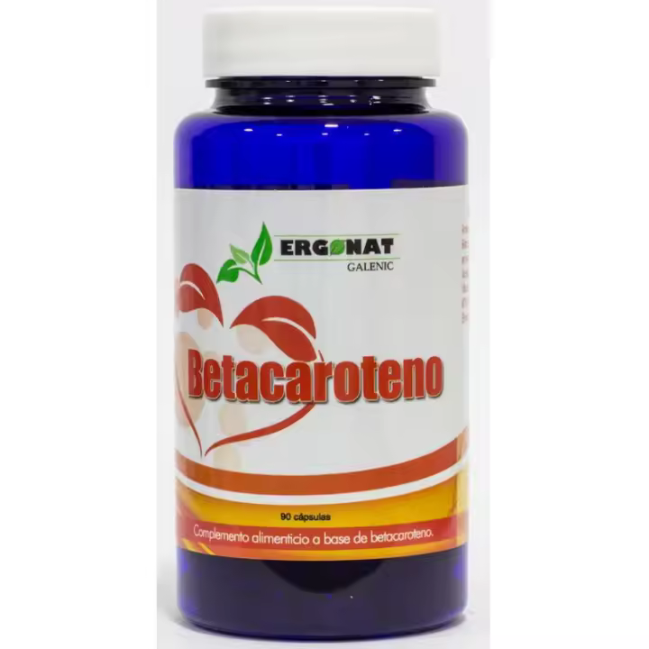 Ergoliquid Betacaroteno 90 Caps - Precursor Vitamina A - 1