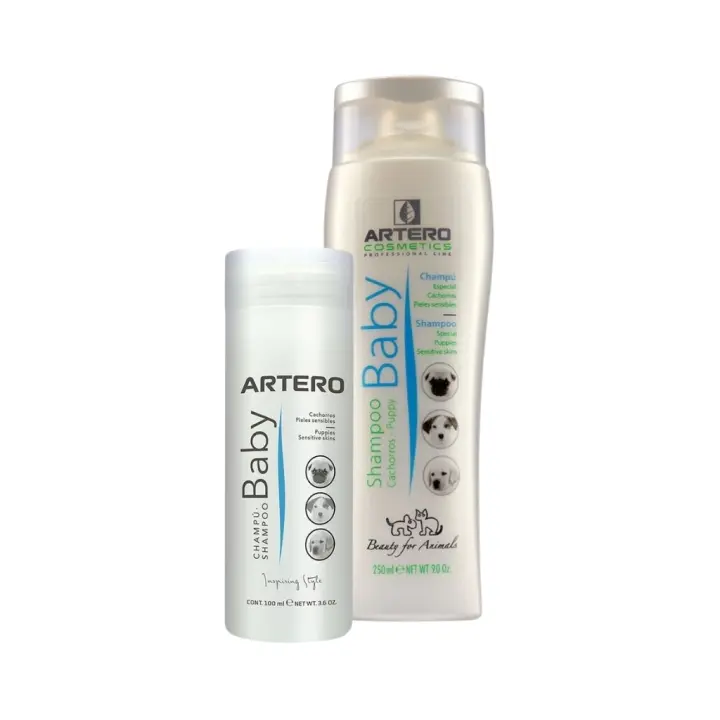 ARTERO - Baby - Champú para Perros y Gatos especialmente en Cachorros y Pieles Sensibles - 1