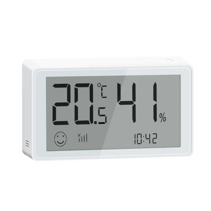 Sensor De Temperatura Y Humedad Inteligente Girier Tuya ZigBee Para Interior Medidor De Temperatura Y Humedad Piloto Integrado Compatible Con Alexa Y Google Assistant - 1