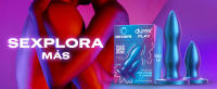 Durex Set de Plugs Anales DEEP & DEEPER +  Lubricante Original H2O 50 ml + Lubricante Calor 50 ml, Juguete Sexual, Resistente al Agua, Set 2 Tamaños - details 0