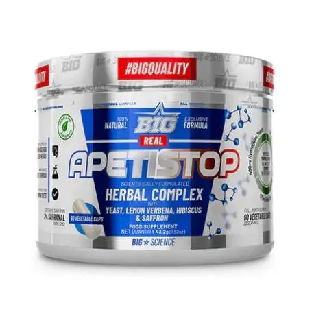 Real Apetistop (60 capsulas) BIG NUTRITION - 1