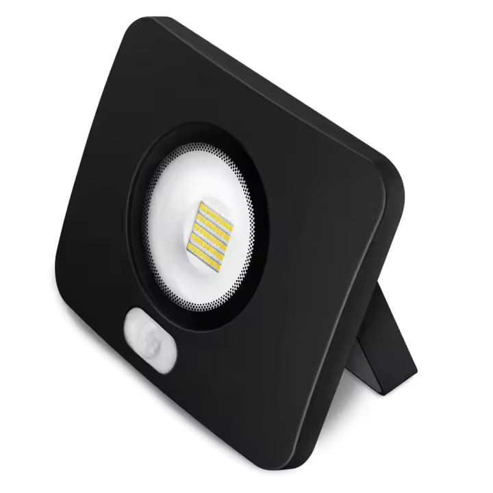 Proyector LED MATEL Sensor Negro 50W Luz Fría - 1