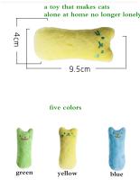 Juguete Interactivo Para Gatos De Algodón Suave Con Hierba De Tomillo Para Masticar Y Morder Juguete Divertido Para Gatos Y Gatitos - details 3