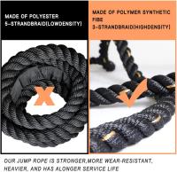 Cuerda De Saltar Pesada De 25 Mm*3 M Para Fitness Y Entrenamiento De Batalla Cuerda De Saltar Para Hombres Y Mujeres De 10 Pies - details 5
