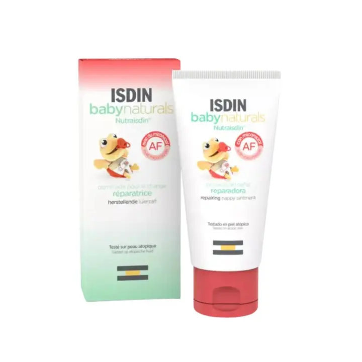 Nutraisdin Baby Natural Af Pomada Pañal Reparadora 50ml - Protege y Repara el culito del Bebé - Previene la Proliferacion de Microorganismos - 1