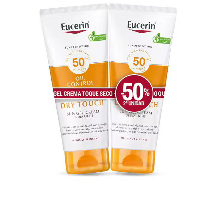 Solar Eucerin SENSITIVE PROTECT toque seco gel crema SPF50+ - 1