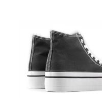 MODELISA Zapatilla De Lona Plataforma Con Cordón Estilo Casual Mujer - details 3