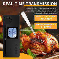 Termómetro De Carne Inalámbrico Bluetooth Para Barbacoa Asador Y Horno Herramienta De Cocina Para Carne Y Queso Medidor De Temperatura Accesorios Para Cocina - details 5