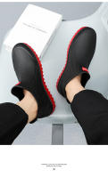 Botas De Lluvia Para Hombres Negras Impermeables Cuatro Estaciones Camping Al Aire Libre Pesca Zapatos De Trabajo Con Tubo Corto Para Lavado De Coche - details 24