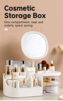 Organizador De Maquillaje Multifuncional De Gran Capacidad Para Mesa De Vestir Caja De Almacenamiento De Cosméticos Con Cajón Transparente Para Productos De Cuidado De La Piel - details 0