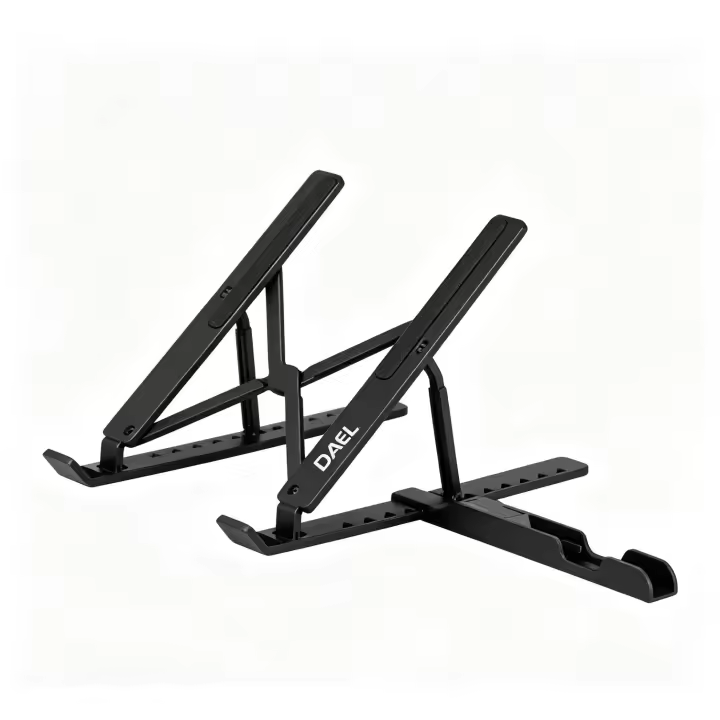 Soporte Ajustable y Plegable de Plástico ABS para Ordenador Portátil y Tablet de 5 a 15,6 Pulgadas - 1