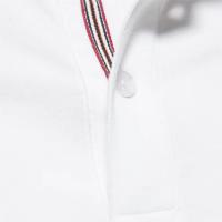 MOV-Camiseta POLO bordada con ciervo de algodón 80% de talla europea de alta calidad para hombre, camiseta básica de manga corta con solapa de color sólido para hombre，Manga corta lavada en color sólido suelto de alta calidad - details 12