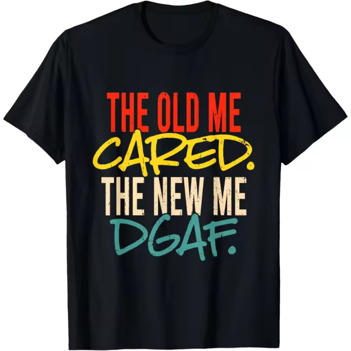 Camiseta de Manga Corta, 100% Algodón, Ropa Unisex para Hombres y Mujeres en 5 Tallas, Camiseta Negra, Cuello redondo con estampado. - 1