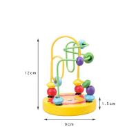 Juguete Educativo De Matemáticas Montessori Para Bebés Juguetes De Madera Para Niños Pista De Ratón En Forma De Circulo Con Cuentas Regalo Para Niños De 3-6 Años - details 6