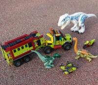 Kit De Construcción De Bloques De Dinosaurio Jurassic 523PCS Tyrannosaurus Rex Adventure Team Para Niños Y Adultos Juguetes DIY Regalos - details 1