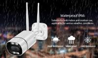Cámara IP De Seguridad Tuya Smart Life 5MP Visión Nocturna En Color Exterior Impermeable Con Detección De Humanos Para El Hogar - details 8