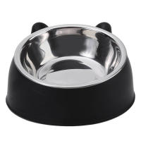 Cuenco De Acero Inoxidable Para Gatos Y Perros Con Base Antideslizante Inclinado a 15 Grados Alimentador De Agua Para Mascotas Protección Del Cuello - details 1