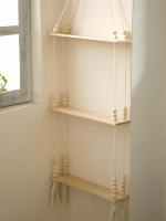 Estante De Madera Flotante Para Pared Estilo Rustico Organizador De Almacenamiento Para Baño Sala De Estar Estante De Arte Decoración De Hogar Regalo Para Padres Y Amigos - details 1