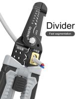 Alicates Multifuncionales Para Despojar Cable Eléctrico Herramienta De Reparación De Cables Con Cortador Y Despojador - details 11