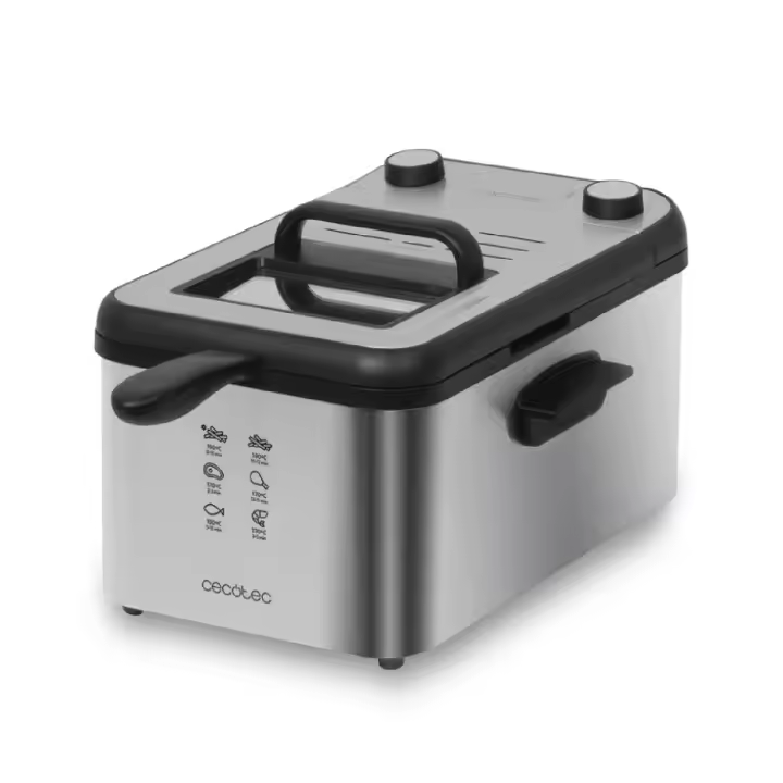 Cecotec Freidora con aceite Freidora CleanFry Infinity 3000 - 1