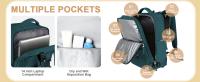 Mochila de Viaje 40x20x25 cm - Aprobada como Mochila de Cabina para Ryanair, EasyJet, Vueling y Aerolíneas Low Cost - Diseño Antirrobo con Cremalleras Seguras - Resistente al Agua y Duradera - Ideal para Hombre y Mujer - Compartimento Acolchado para Portá - details 3