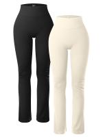 Leggings De Mujer Sólidos Y Sin Costuras Pantalones De Yoga De Talla Alta Levantamiento De Glúteos Treguas Estilizadas Deportivas Casuales - details 12