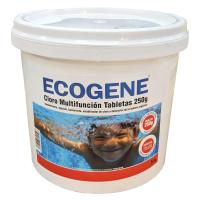 Cloro en pastillas sin cobre para todas las piscinas incluídas liner y poliéster | QP Ecogene Multifunción - details 0