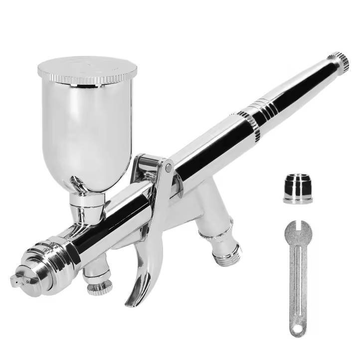 Kit De Aerógrafo T217A/T217 Con 15CC De Copas De Pintura Para Modelos De Coche DIY Maquillaje Arte De Uñas Diseño De Pasteles - 1
