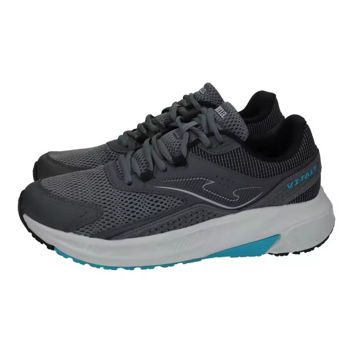 Deportivos marca JOMA para hombre en color gris. Zapatillas running hombre Joma Vitaly confortables y transpirables, suela amortiguada y ligera para entrenamiento - 1
