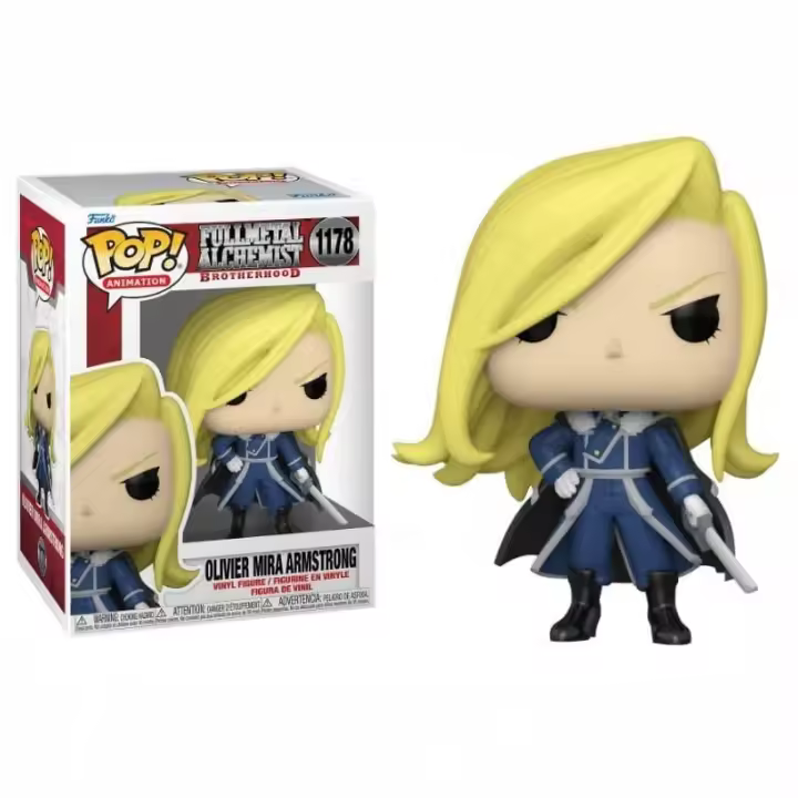Funko Pop! Fullmetal Alchemist Brothehood, Olivier Mira Armstrong 1178 - 1