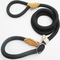 Correa Para Perros De Tela Tejida a Mano De Alta Resistencia Con Anillo Ajustable Correa De Entrenamiento Para Perros Medianos Y Grandes - details 14