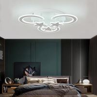 Lámpara de Techo Led, con Mando a Distancia, 3 Tipos de Luz, Intensidad Regulable, 120W, Blanco - details 1