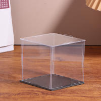 Caja De Exhibición De Acrílico Transparente 1Pc Para Muñecas Juguetes Coleccionables Protección Contra Polvo Tamaño 22 - details 8