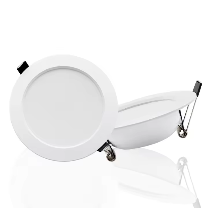 Spot LED De Cocina Impermeable 7W 9W 12W 15W 18W Luz Blanca Cálida Y Fría Redonda Revestimiento De Plástico PP Instalación Recesiva - 1