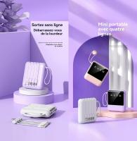 Viene con A Contador de Energía de 4 cables, 20000mAh, Gran capacidad de carga rápida, Carga Flash, ultradelgado - details 3