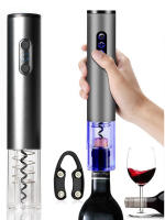 Apretador De Botellas Eléctrico Rojo Cortador De Sellado De Vino Automático Aperturador De Botellas Y Latas Para La Cocina Y El Hogar Accesorios De Cocina - details 1