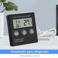 Termómetro Digital Para Nevera Y Congelador Con Sensor Externo Alarma De Temperatura Alta Y Baja Para Acuario Y Tanque De Agua - details 0