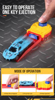 Coche De Juguete Para Niños Combinación Pop-up Con Varios Coches Compatibles Para Chicos Y Chicas Regalos Adecuados Para Edades 6-12 Años Material ABS Sin Batería - details 2
