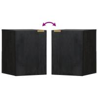 vidaXL Mueble de baño colgante madera de ingeniería negro 38x33x48 cm - details 4