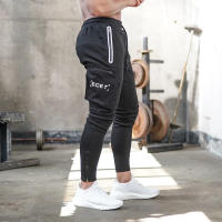 Nuevos Pantalones De Entrenamiento Para Hombre 2024 Primavera Y Otoño Color Sólido Deportivos Cómodos Para Exterior Y Fitness Con Bolsillos De Camuflaje - details 16