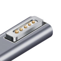 Adaptador PD Magnético USB Tipo C Para Magsafe 1 2 MacBook Air pro Con Indicador LED Carga Rápida Convertidor De Enchufe Magnético Material De Estructura De Aleación De Aluminio - details 11