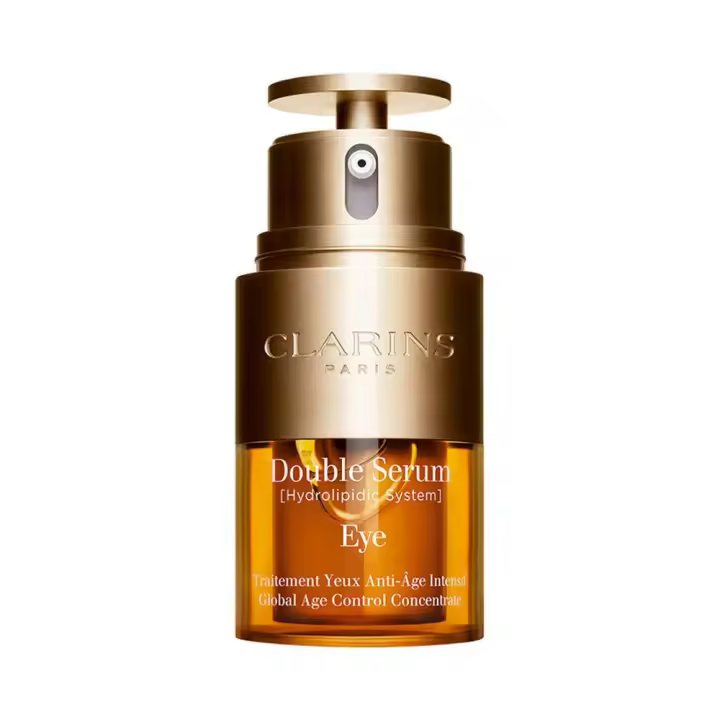 Clarins Double Serum Eye Global Age Control Concentrate - Tratamiento de Ojos Hidrolipídico Intensivo - 20 ml - 1