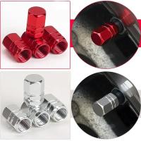 4Pcs Tapas De Válvula De Neumáticos Para Ruedas De Coche Y Motocicleta De Aleación De Aluminio Impermeables Accesorios Para Automóviles Y Motocicletas - details 5
