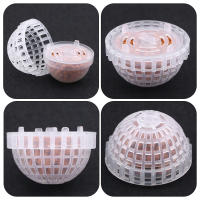 2Pcs Bolas De Moss Plástico Para Plantas Acuáticas Casa De Camarones En Acuario Hierba De Agua Para Tanque De Peces Oficina Hogar - details 7