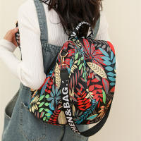 Mochila antirobo Vintage para Mujer, Bolso de hombro de viaje, mochila Negra informal, Flores, para regalo de la madre - details 2