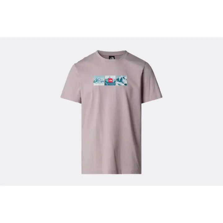 Camiseta de manga corta gris The North Face Expedition System - 1