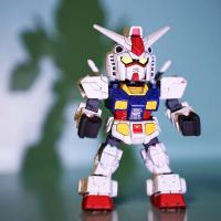 Figura De Acción Mini SDGS Yokohama Ganso Q-Botella Guerrier Rx-78-2 Para Niños Decoración Regalo Coleccionable Modelo Artesanal - details 1